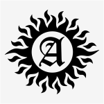 中央にAがある太陽