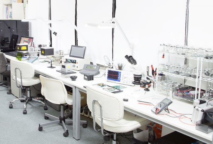 ラボ2階内観