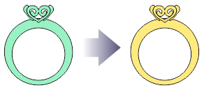 造型樹脂を鋳造