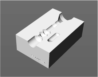 金型模型のデータ