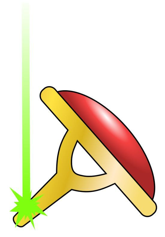 大きい石付きリングへのレーザー